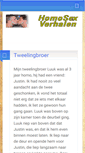 Mobile Screenshot of homosexverhalen.net