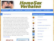 Tablet Screenshot of homosexverhalen.net