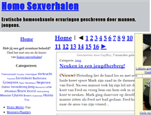 Tablet Screenshot of homosexverhalen.org